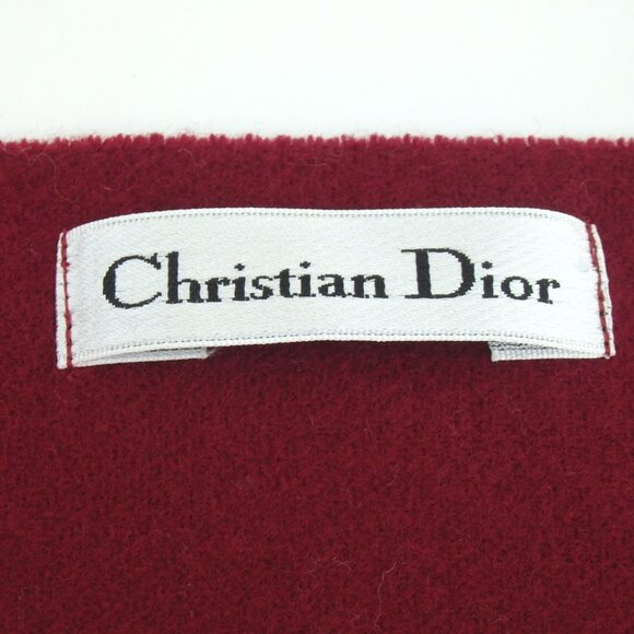 Authentic Christian Dior blanket Stall wool [Used] - Picture 5 of 6